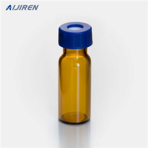 clear screw vial with micro insert